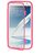 Luxmo Full Phone Protection Wrap-Up Case with Stand Feature for Samsung Galaxy Note 2 - Retail Packaging - Hot Pink