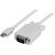 StarTech.com MDP2VGAMM15W 15-Feet Mini DisplayPort to VGA Adapter Cable - White