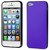 Asmyna IPHONE5CASKCA302 Slim and Durable Protective Cover for iPhone 5 - 1 Pack - Retail Packaging - Purple/Black...
