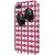 Empire Signature Series Slim-Fit Case for Apple iPhone 4/4S - Retail Packaging - Hot Pink Bow-Tique