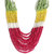 Multi Colour Rani Haar Necklace By The Pari