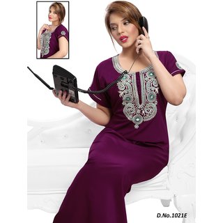 Buy Daily Sleep Wear 1p Night Gown in 