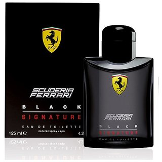 Ferrari Scuderia Black Parfume 125Ml - EDT - For MEN - 125 ML