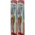 Binaca Clinical ToothBrush with Interdental Brush & Tongue Cleaner, 2 PCS