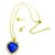 Linda Fashion Gemstone Necklace, Assorted, 12 Count