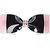 Caravan A Perfect Tuxedo Of Pink And Black Combined And Fused Plus Sprinkled With Pink Rhinestone And Studs