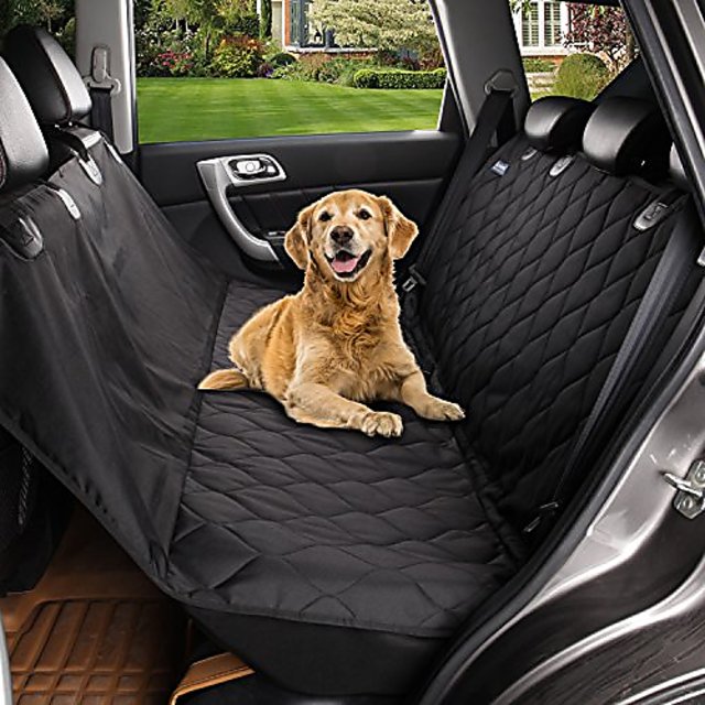 Dog seat cover with deals side flaps