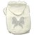 Mirage Pet Products 10-Inch Rhinestone Bow Hoodies, Small, Cream