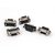 uxcell DB-9 2 Row 9P Female Jack DIP PCB VGA Cable Connector Adapter 5 Pcs