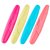 Easyinsmile Plastic Portable Bacteria Resistant Toothbrush Case Bag for Travel Camping pack of 4