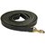 Dean and Tyler Stitched Track Dog Leash with Solid Brass Hardware and Handle, 26-Feet by 3/4-Inch, Black