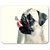 Generic Funny Animals Pug Silicon Mouse Mats Dog Gaming Mouse Pad Mice Mat Drop cool mouse pad