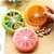 AUCH Portable Rotating 7 Day Weekly Pill Organizer Travel Medicine Tablet Holder Storage Case Box Dispenser, Cute Fruit