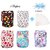 Reusable Baby Cloth Pocket Diapers, 5 pcs + 5 Inserts