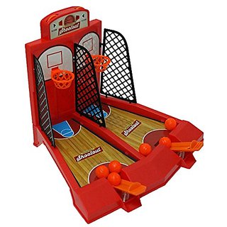 Buy Two Player Desktop Basketball Game Classic Arcade Games Basket Ball  Shootout Table Top Toy Online at Low Prices in India 