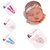 Lovinglove Baby Girls Crown Elastic Headbands Cute Hair Accessories (4 Pieces Pure Color Bands)
