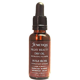 NIGHT BEAUTY DRY OIL, ALL NATURAL SUPER HYDRATING PLUMPER WITH ARGAN OIL, SQUALANE, ABYSSINIAN OIL AND VITAMIN E- 1 OZ
