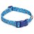 Casual Canine North Pole Pals Pet Collar, 6 to 10-Inch, Blue