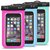 Waterproof Case, Ailkin 3-Pack Universal Dry Bag Case for iPhone 6, 6s, 6s Plus, 6 Plus, Samsung Galaxy S6, S7, Sony, LG