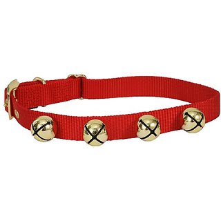 Jingle bell dog on sale collar