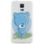 CaseBee - Cute Blue Bear Samsung Galaxy S5 i9600 SM-G900 Case - Perfect Gift (Package includes Screen Protector)