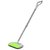 Cordless Electric Carpet Sweeper Vac Floor Vacuum Cleaner with Extendable Pole - Apple Green