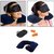 3 In1 Travel Neck Inflatable Air Pillow Eye Mask And Ear Plug Combo