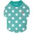 Pinkaholic New York Domino Round Neck Shirt for Dogs, Small, Green