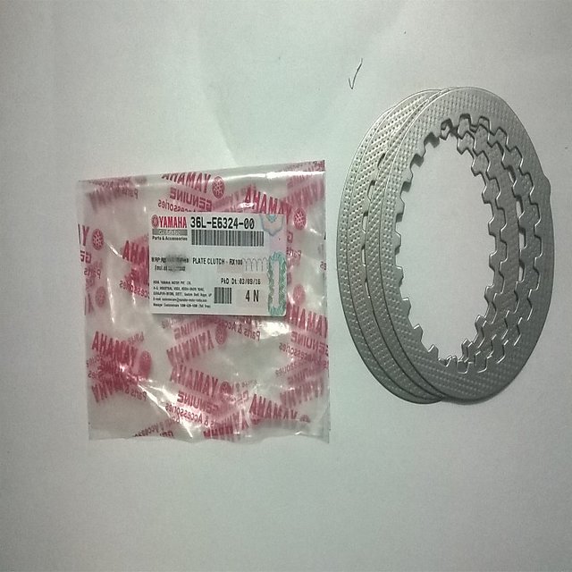 Buy ORIGINAL YAMAHA RX100 PLATE CLUTCH SET OF 4 Online 449