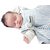 Merino Kids Winter-Weight Baby Sleep Bag For Babies 0-2 Years, Grey/Blue