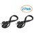 ClearMax 2 Pack of Universal 18AWG Power Cord for Computer Monitors / PCs / Printers and more - UL Approved - 3 Feet ( 3