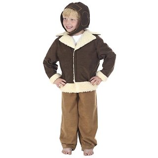 Pilot / Bomber Costume For Kids 10-12 Years