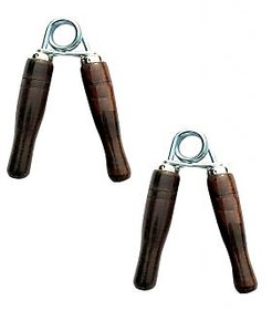 Hard Bodies Wooden Hand Grip Set of 2