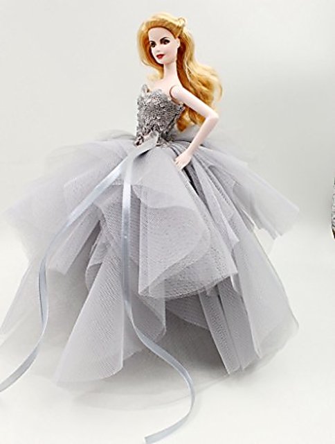 Barbie silver online dress