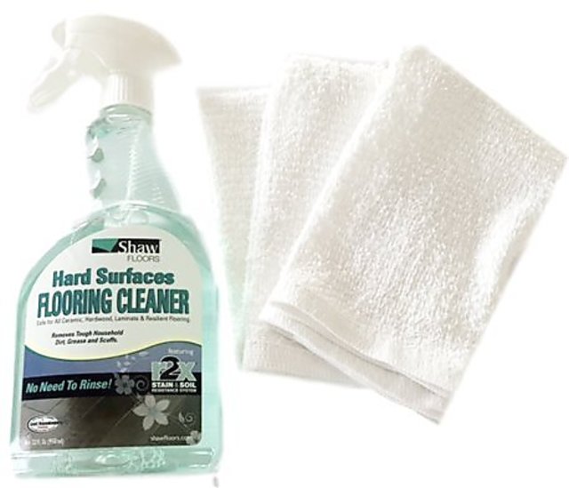 Buy Shaw Hard Surfaces Floor Cleaner With Hdx Terry Cloth Towels