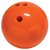 Cramer X6 3-Pound Rubberized Bowling Ball, Orange Pl
