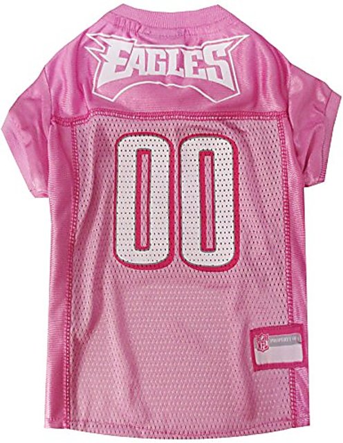 Buy Pets First NFL Philadelphia Eagles Jersey, Large, Pink Online