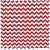 SheetWorld Red Chevron Zigzag Fabric - By The Yard