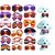 Yagopet 20pcs/pack Small Dog Bow Ties Cat Dog Bowties Collar for Halloween Festival Dog Ties Dog Grooming Accessories