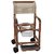MJM International 122-5HD-SQ-PAIL-FF Wide Shower Chair with 5