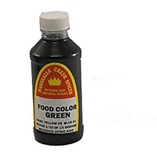 Marshalls Creek Spices Food Coloring, Green, 8 Ounce
