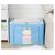 Tune Up 66L Storage Box With See-through Window, Durable Oxford Fabric Foldable Steel Shelf Lidded Storage Box (Light Bl