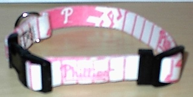 Philadelphia Phillies Dog Collar Large