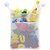 ETTG Bath Toy Organizer Mesh Net Toy Storage Bag For Baby Boys Girls With Two Suction Cups, Multiple Pockets
