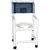 MJM International 118-3TW-TS-SSDE-SF Standard Shower Chair with Tilt Seat, Soft Seat and Slide Out Footrest, 300 oz Capa