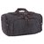 Violet Mist Vintage Large Canvas Travel Tote Luggage Bag Weekend Duffel Handbags (Black)
