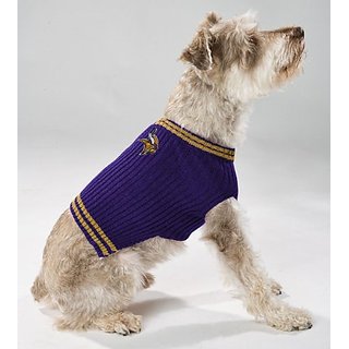 Minnesota vikings 2025 dog sweater