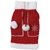 East Side Collection 20-Inch Acrylic Snowflake Pom Pom Dog Sweater, Large, Red