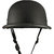 World War 2 Style (Matte Black) Open Face helmet