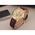 SUPER fast selling transparent gold steel watch